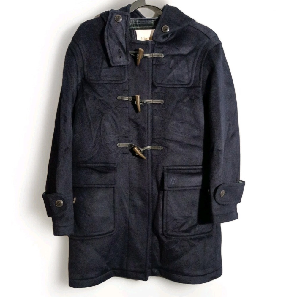 Eland EST.‎ 1980 Navy Wool Duffle Coat — Size XS/S (Korean 155/80A)